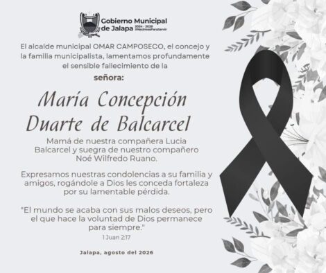 Esquela M.C.D.B